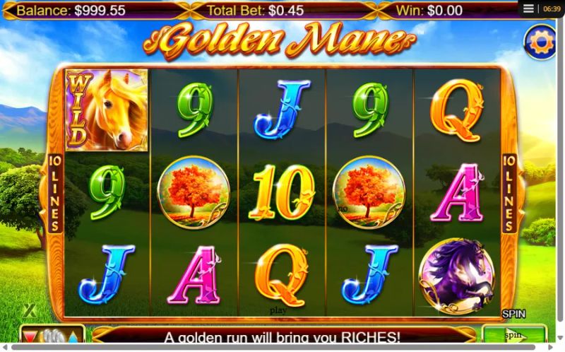 Golden Mane gameplay screenshot