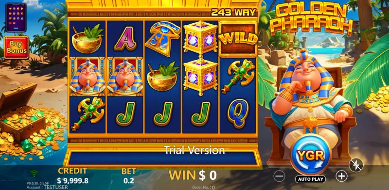 Golden Pharaoh gameplay screenshot