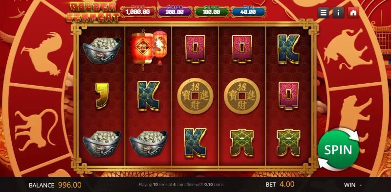 Golden Serpent gameplay screenshot