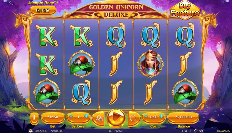 Golden Unicorn Deluxe gameplay screenshot