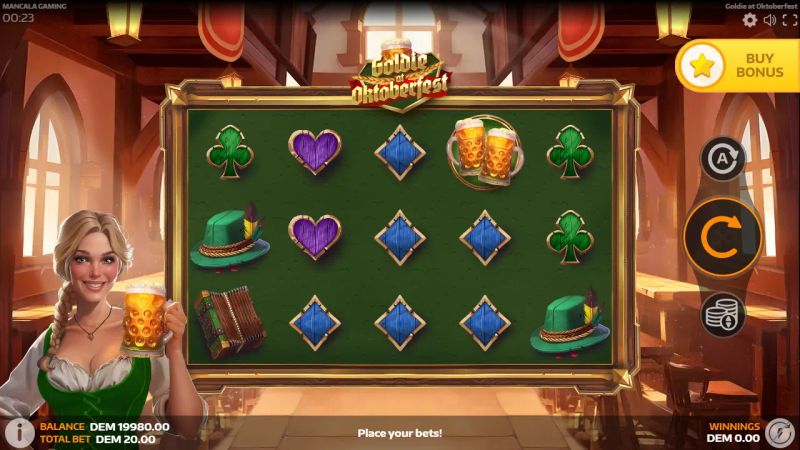 Goldie at Oktoberfest gameplay screenshot