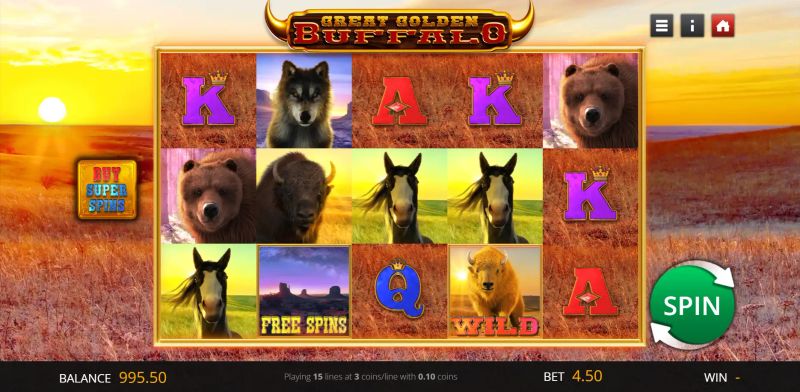Great Golden Buffalo gameplay screenshot