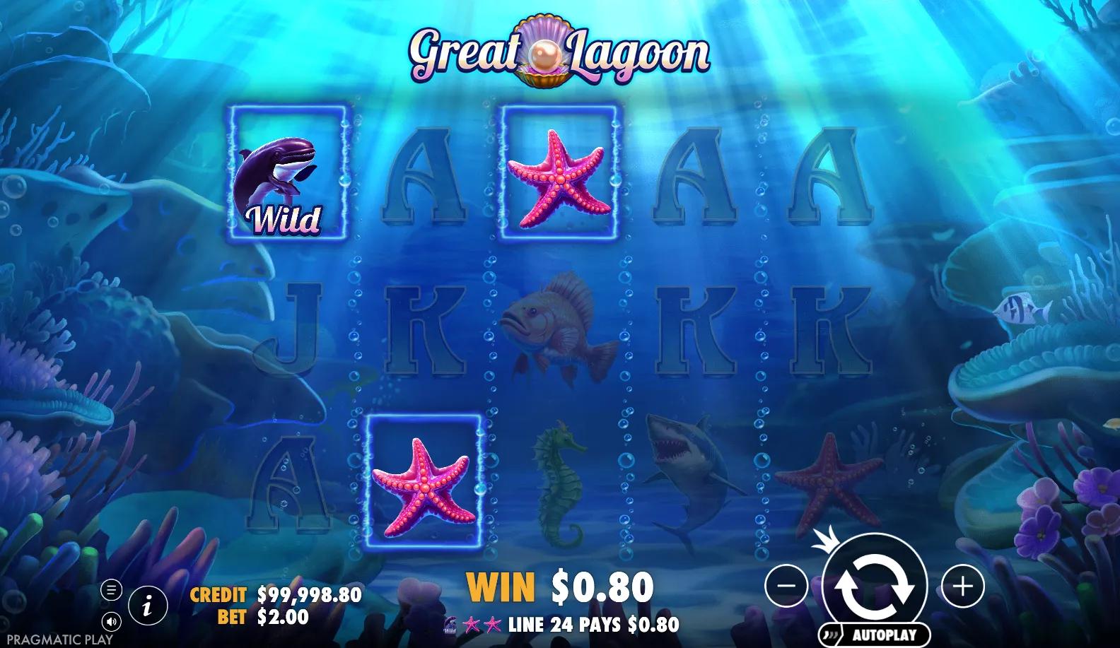 Great Lagoon - Free Spins active on Pragmatic Play's Nature slot