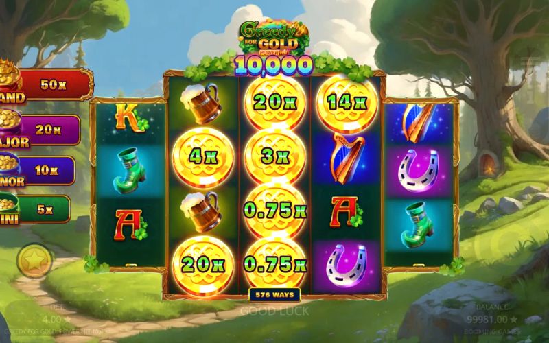Greedy for Gold: Power Hit 10,000 gameplay screenshot