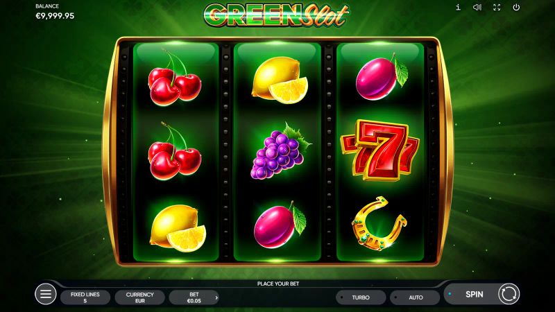 Green Slot gameplay screenshot
