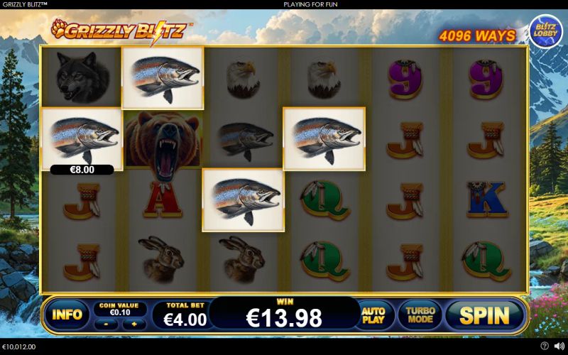 Grizzly Blitz gameplay screenshot