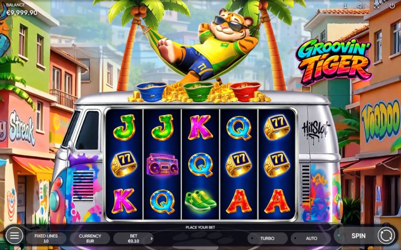 Groovin' Tiger gameplay screenshot