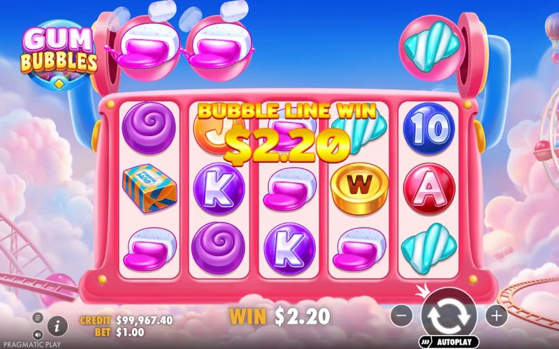 Gum Bubbles gameplay screenshot
