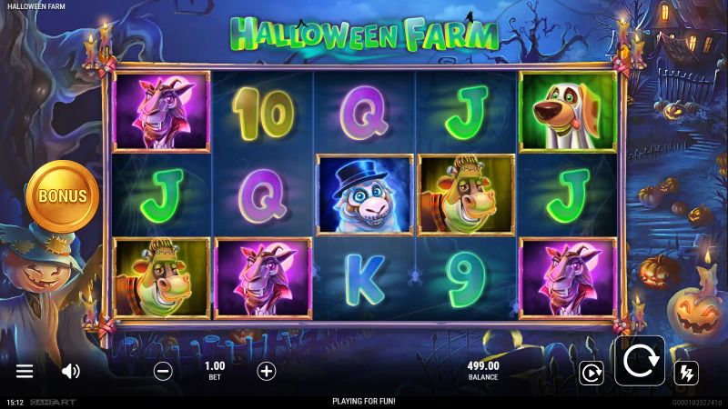 Halloween Farm gameplay screenshot