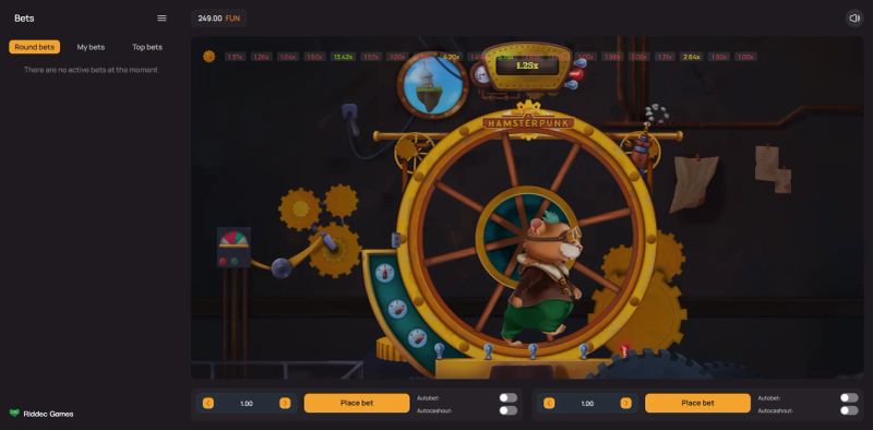 Hamsterpunk Crash gameplay screenshot