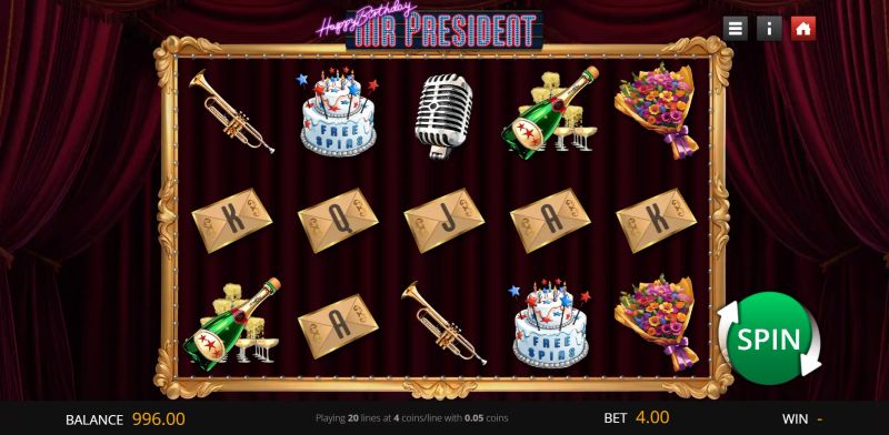 Happy Birthday Mr President gameplay screenshot