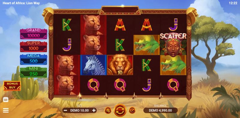Heart of Africa: Lion Way gameplay screenshot