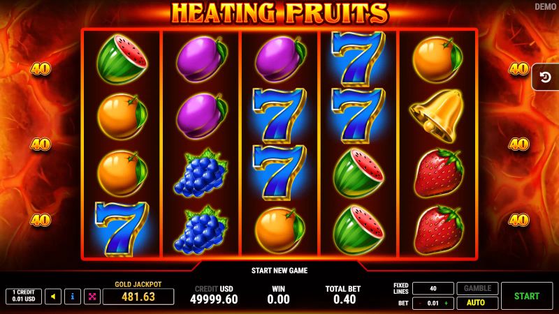 Heating Fruits gameplay screenshot