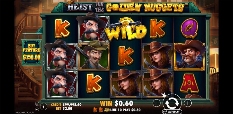Heist for the Golden Nuggets gameplay screenshot