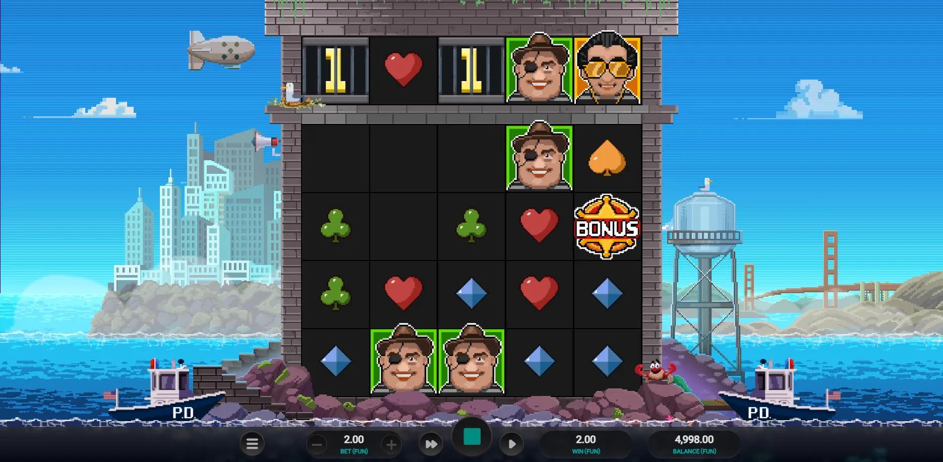 Hellcatraz 2 Dream Drop slot gameplay screenshot