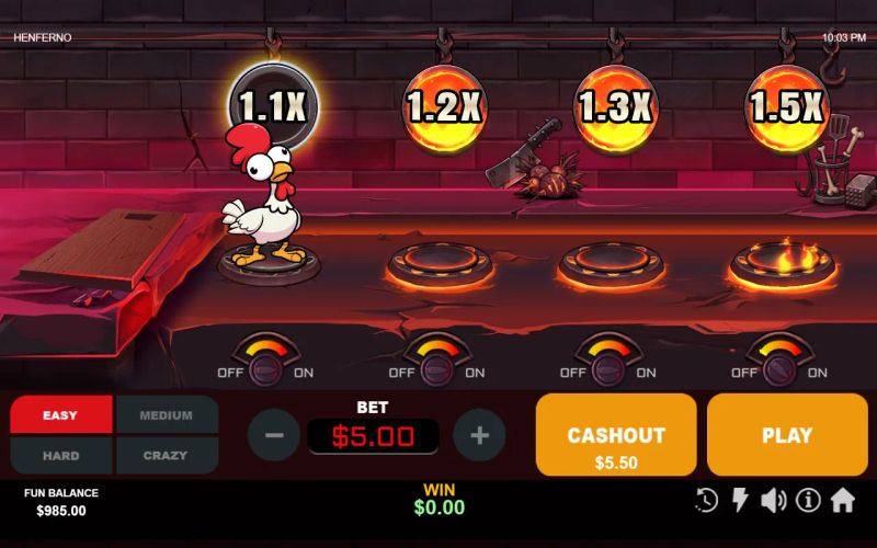 Henferno gameplay screenshot