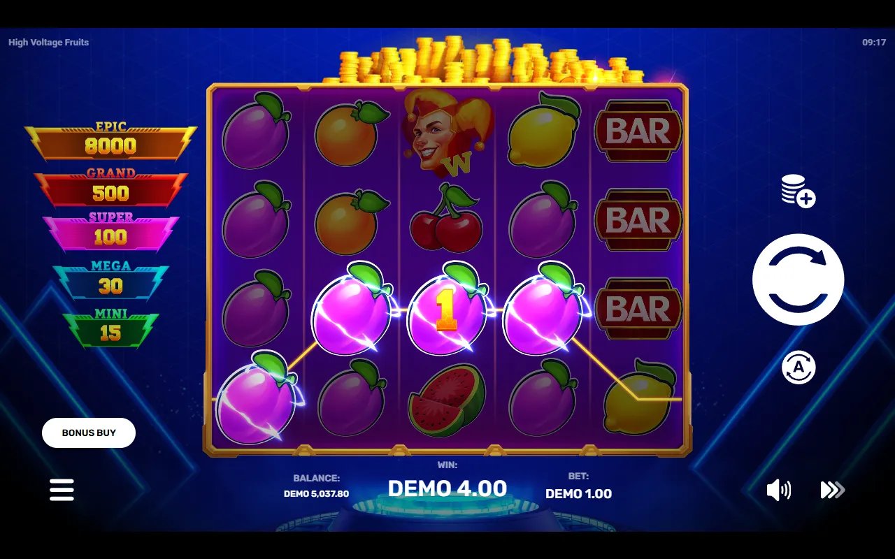 High Voltage Fruits - screenshot 1