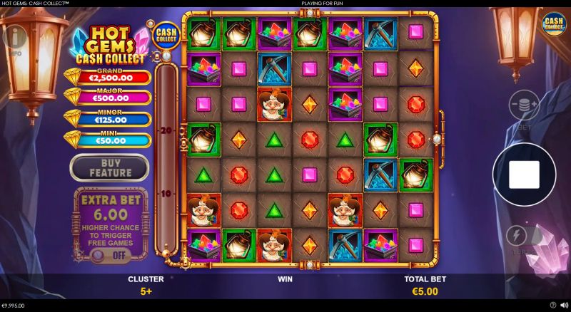 Hot Gems: Cash Collect gameplay screenshot