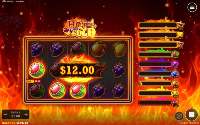 Hot n Gold gameplay screenshot
