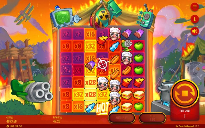 Hot Potato: Battleground gameplay screenshot
