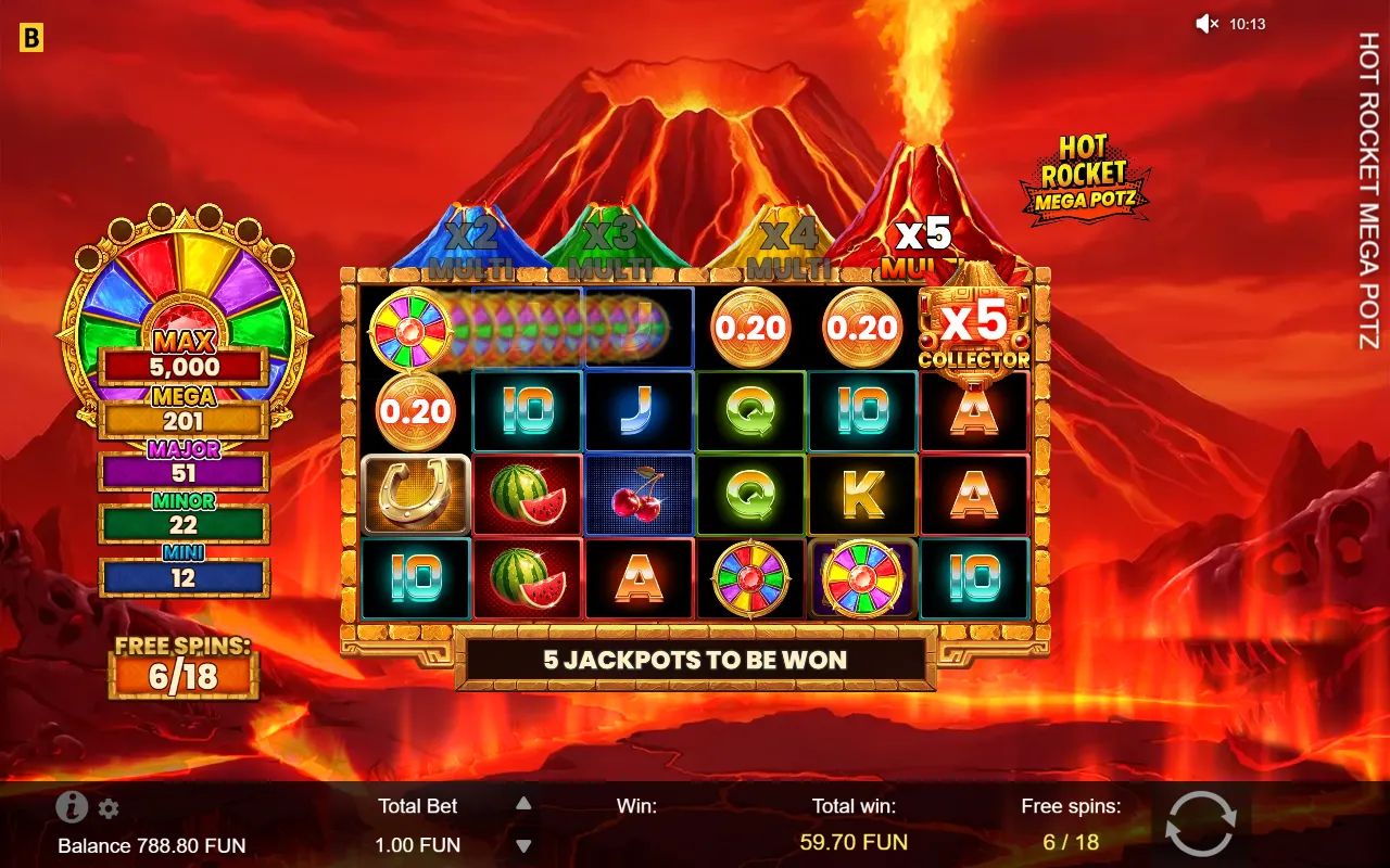 Hot Rocket Mega Potz - screenshot 2