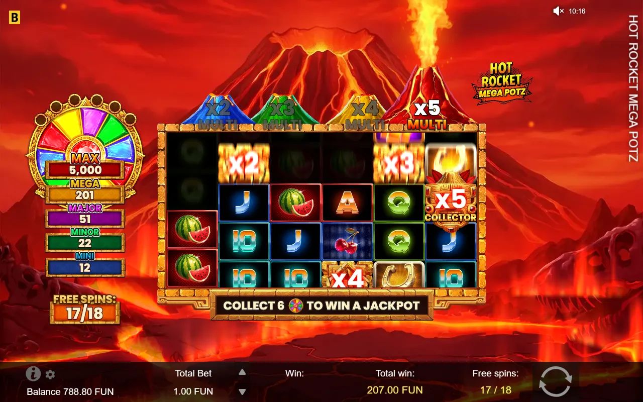 Hot Rocket Mega Potz - screenshot 3