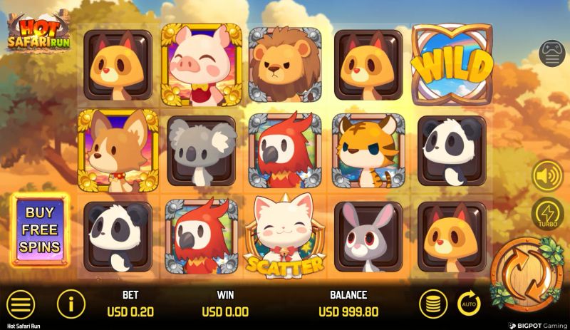 Hot Safari Run gameplay screenshot