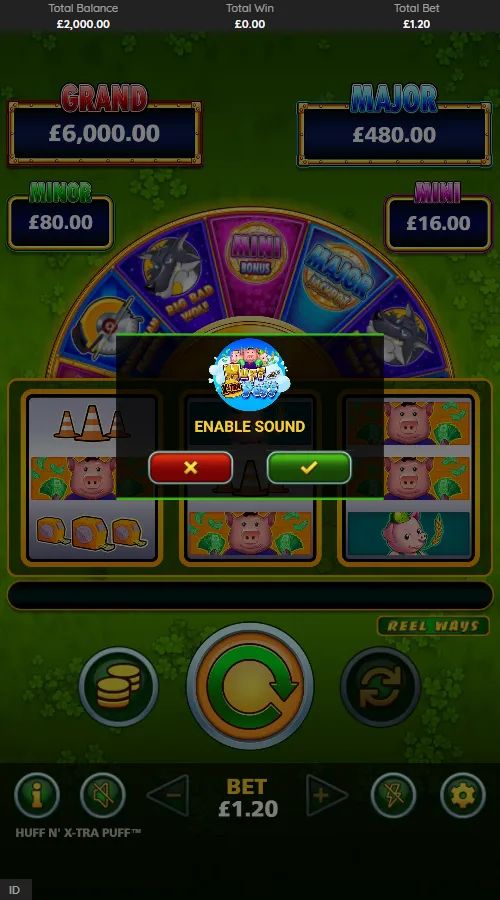 Huff N' Xtra Puff gameplay screenshot