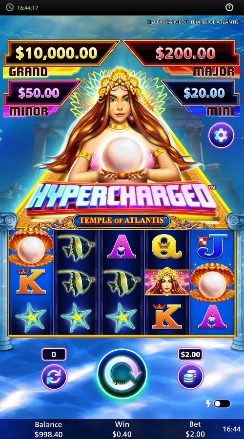 Hypercharged: Temple of Atlantis gameplay screenshot