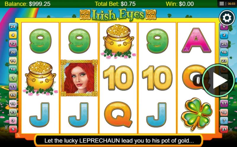 Irish Eyes gameplay screenshot