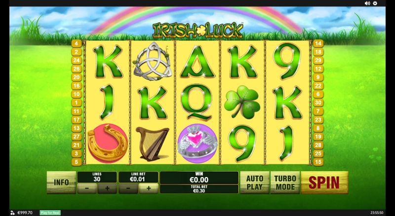 Irish Luck gameplay screenshot