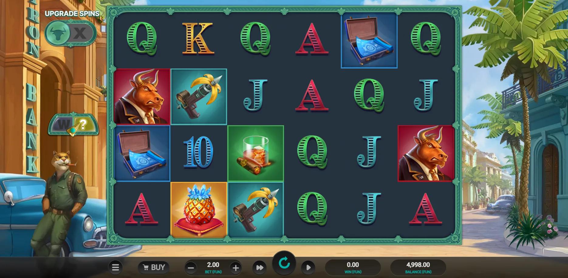 Iron Bank 2 slot gameplay screenshot