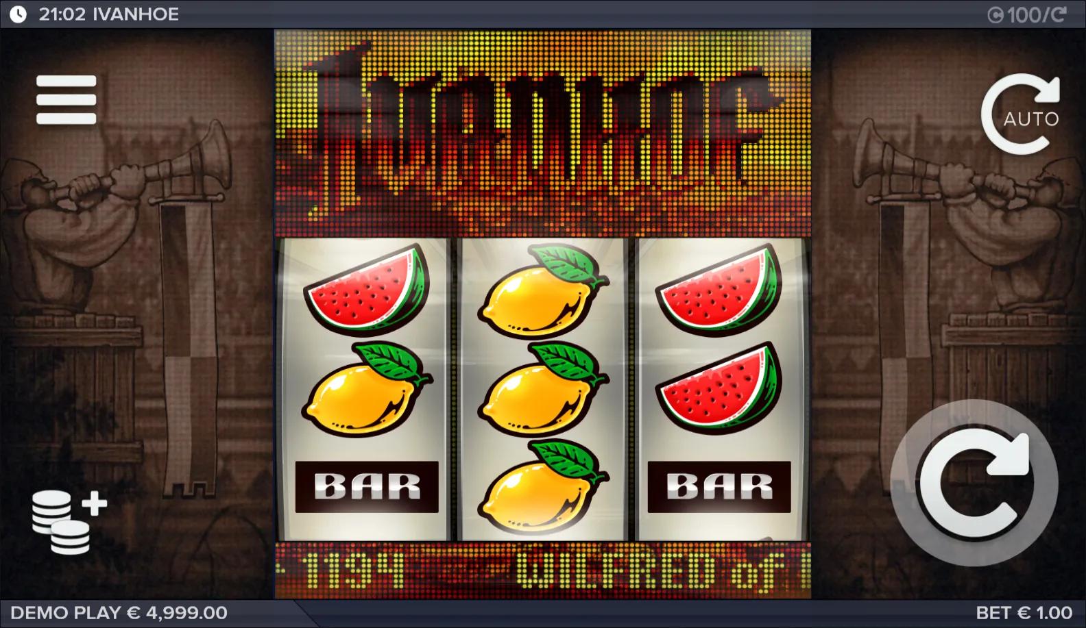 ELK Studios's Ivanhoe slot - Adventure theme, high volatility action