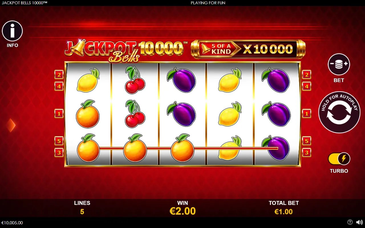 Jackpot Bells 10000 - screenshot 1