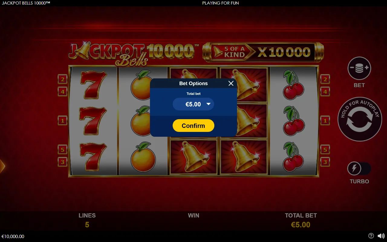 Jackpot Bells 10000 - screenshot 3
