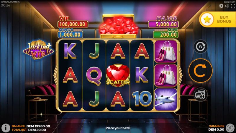 Jackpot VIP gameplay screenshot