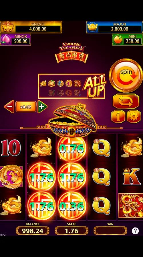 Jin Ji Bao Xi: Endless Treasure gameplay screenshot