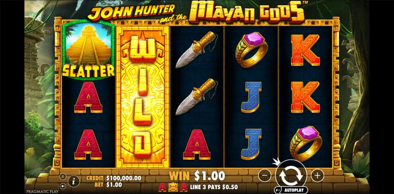 John Hunter and the Mayan Gods gameplay screenshot