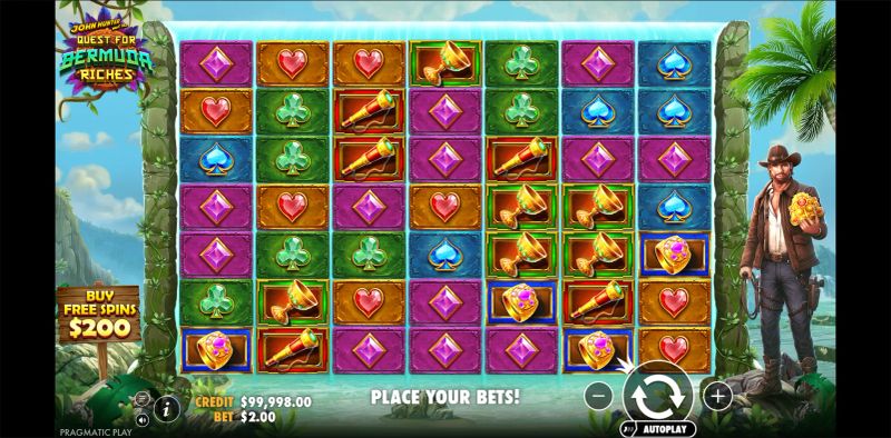 John Hunter and the Quest for Bermuda Riches gameplay screenshot