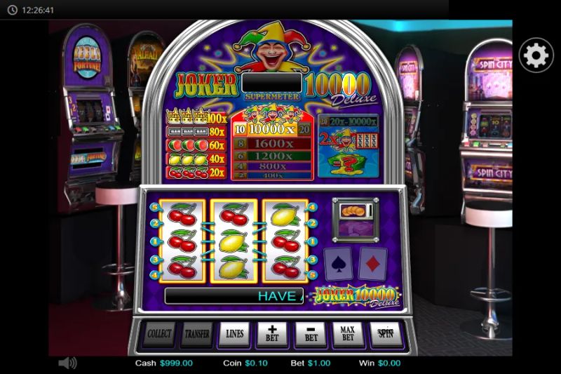 Joker 10000 Deluxe gameplay screenshot