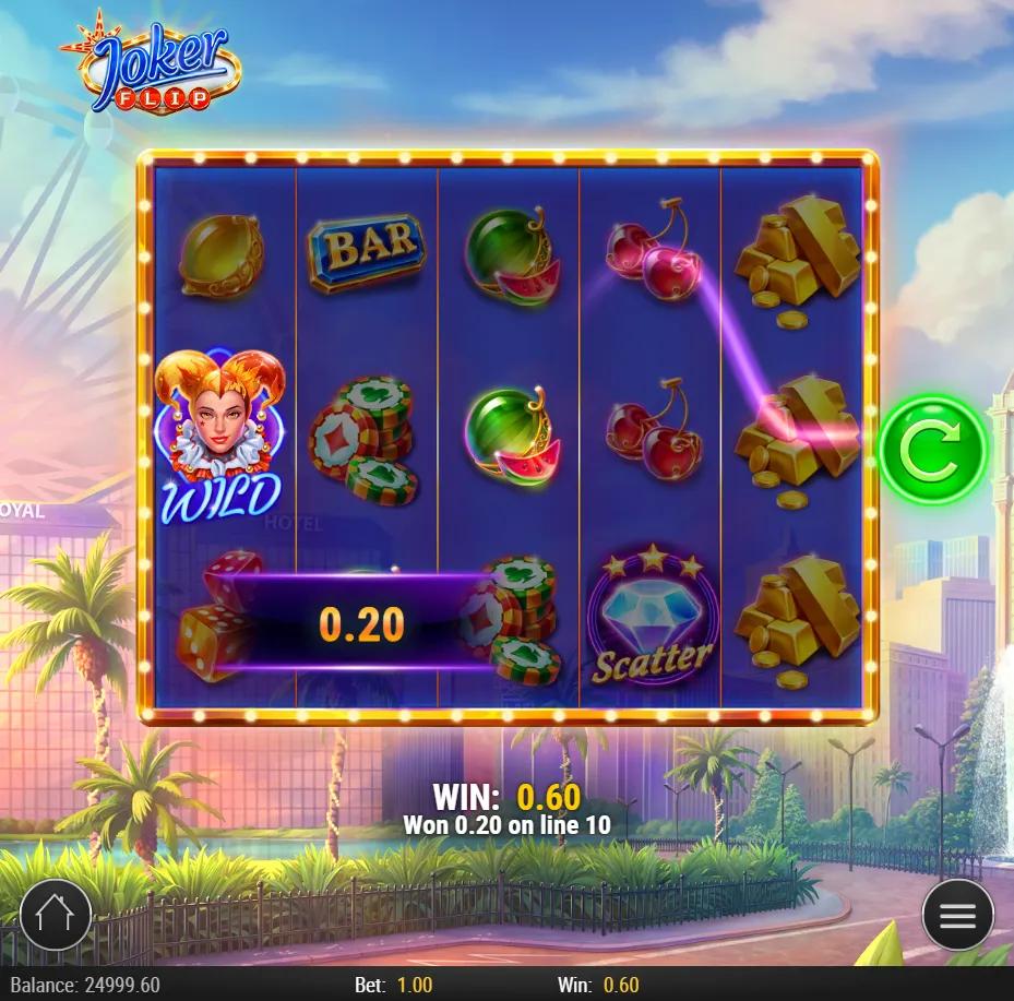 Joker Flip slot gameplay screenshot