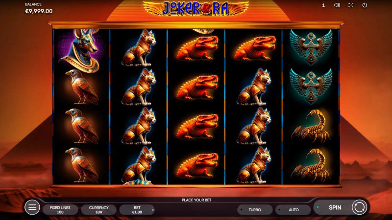 Joker Ra gameplay screenshot