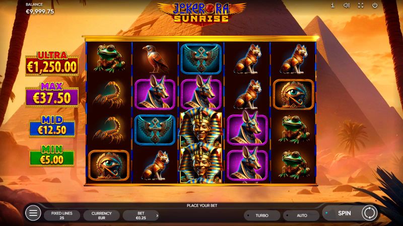 Joker Ra: Sunrise gameplay screenshot