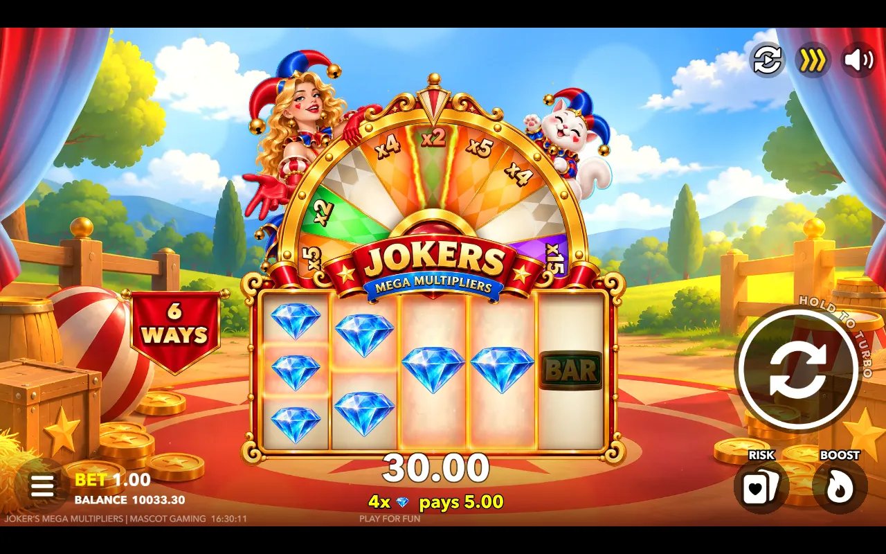Jokers Mega Multipliers - screenshot 1