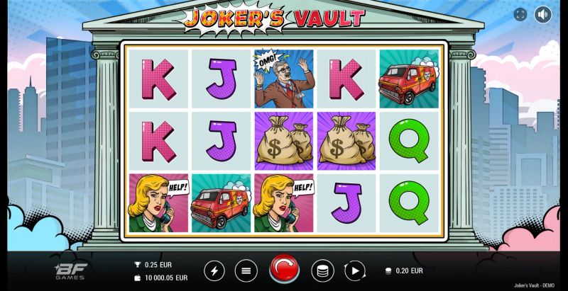 Joker's Vault gameplay screenshot
