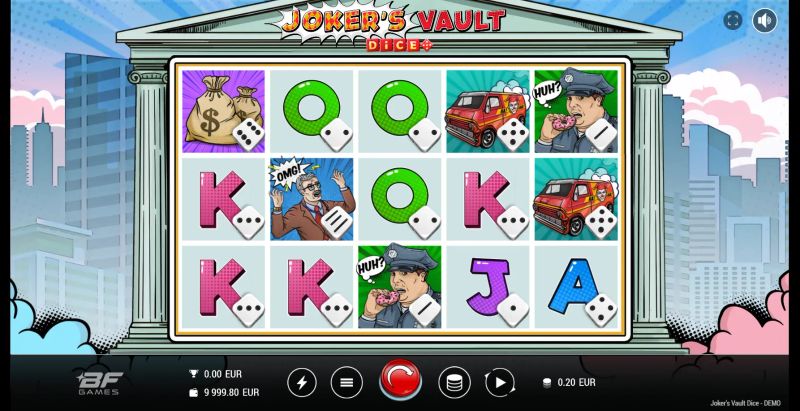 Joker's Vault Dice gameplay screenshot