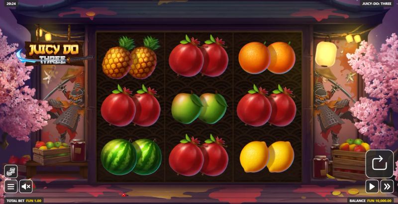 Juicy Do Three gameplay screenshot