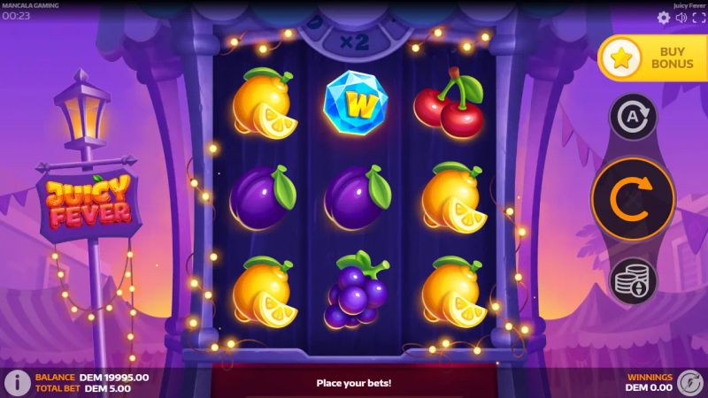 Juicy Fever gameplay screenshot