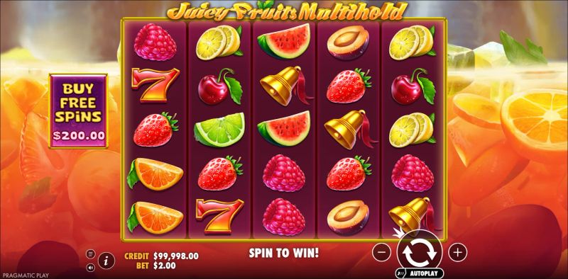 Juicy Fruits Multihold gameplay screenshot