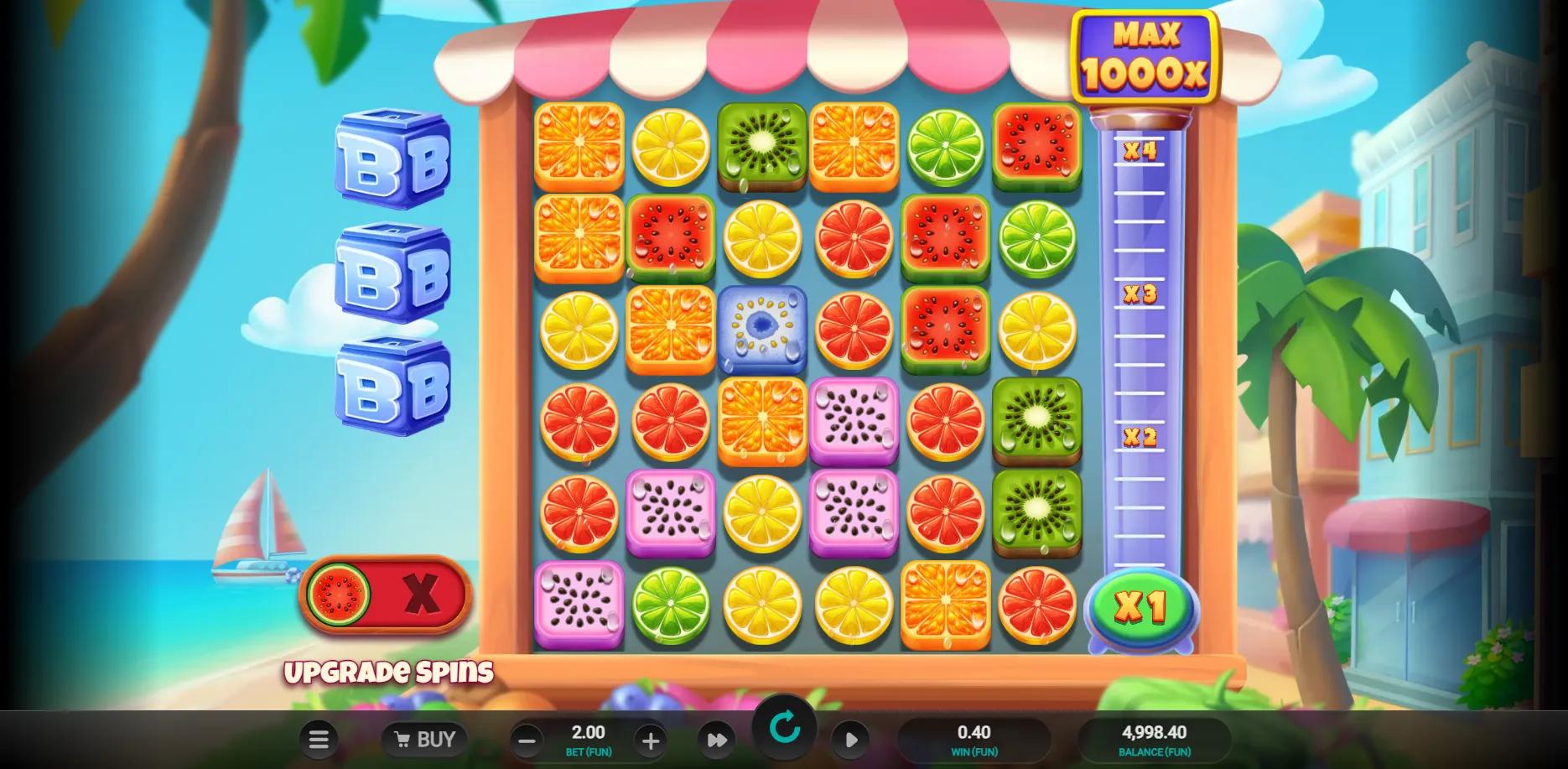 Jumbo Juicy slot gameplay screenshot
